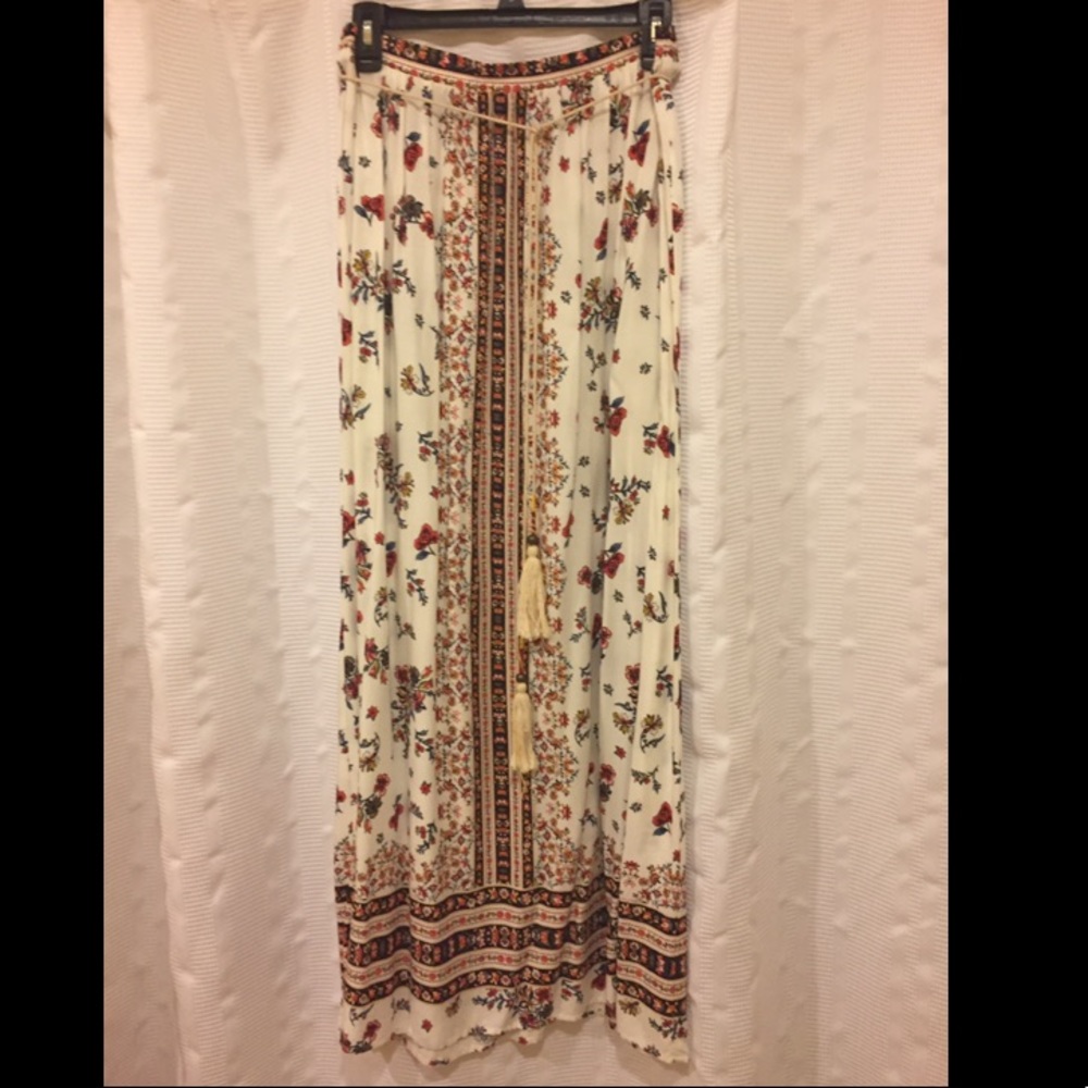 Floral Maxi Skirt